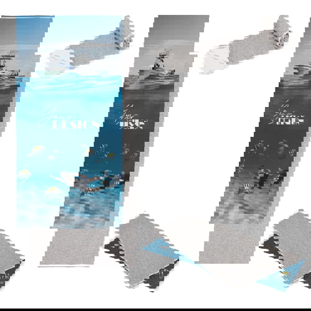 Schnelltrocknendes Handtuch R-PET 70 x 140 cm Sublimation