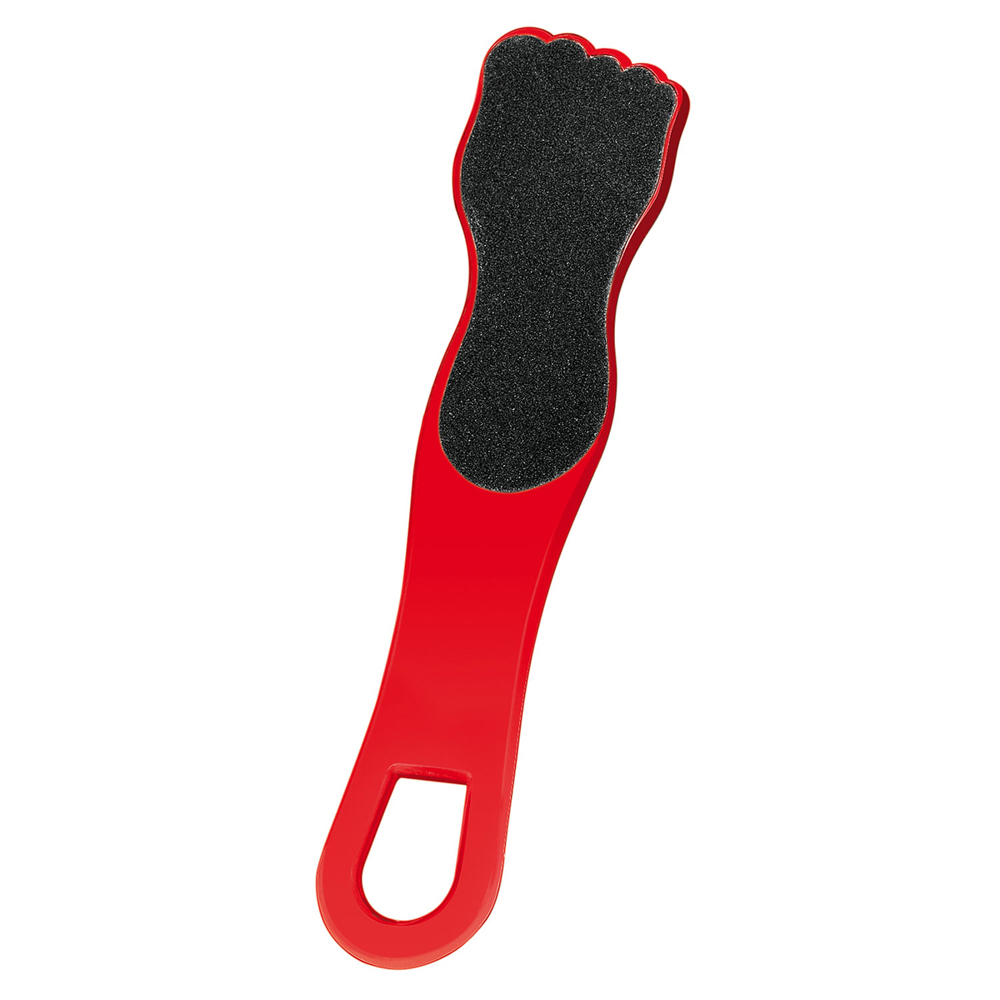 Pedikürefeile "Fuß" - rot