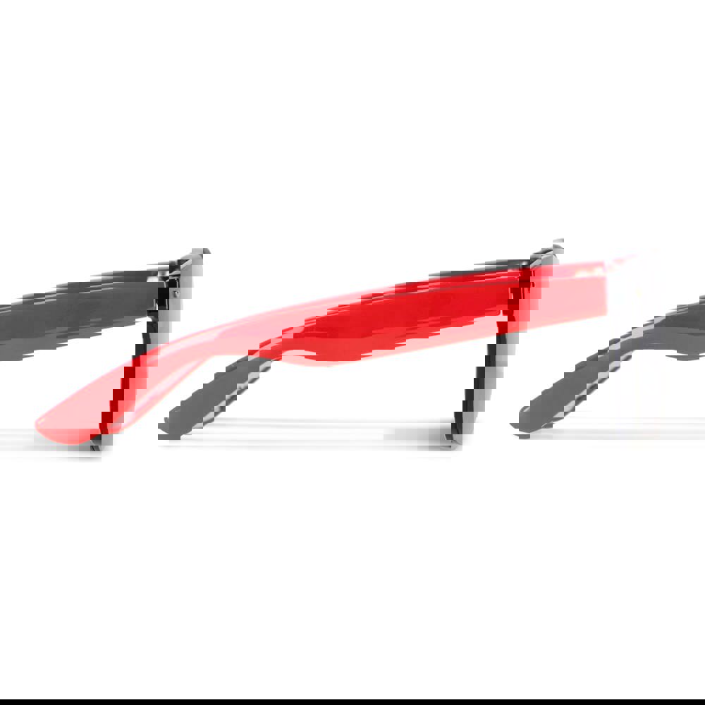 Justin R-PC Sonnenbrille mit verspiegelten Uni-Gläsern UV400