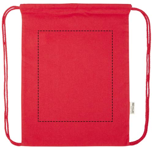 Peru Blend 180 g/m² Sportbeutel aus GRS recycelter Baumwolle 5L