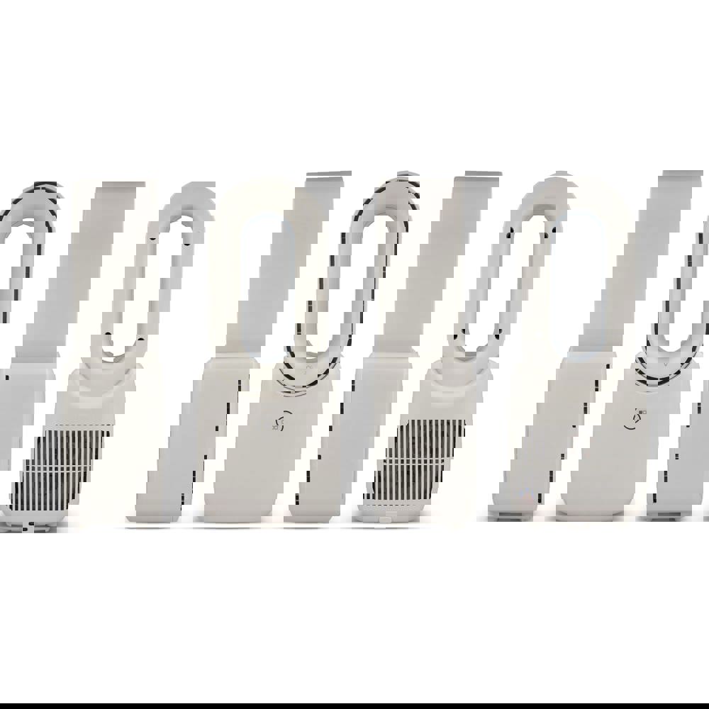 inSideOut Brislux – Rotorloser Softwind-Ventilator mit LED-Licht