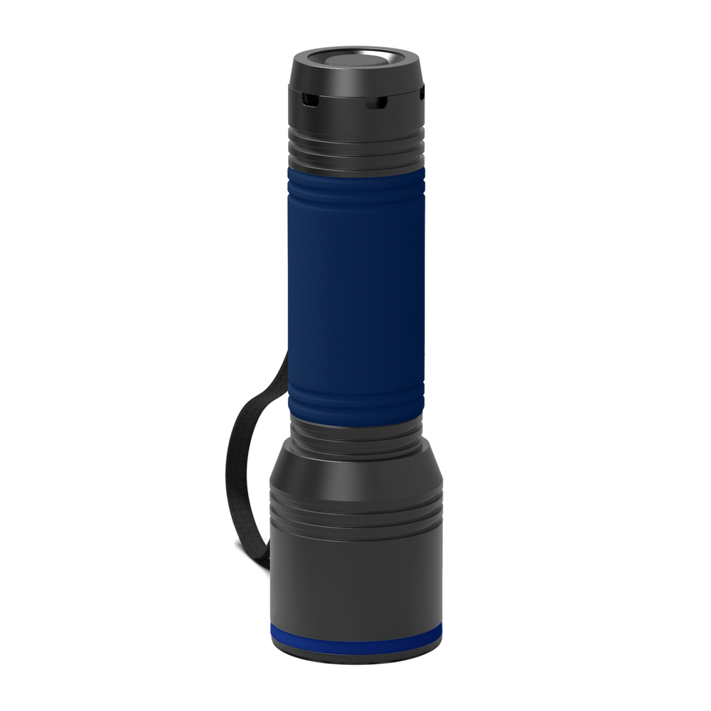 Taschenlampe REEVES-myFLASH 700 - schwarz, dunkelblau