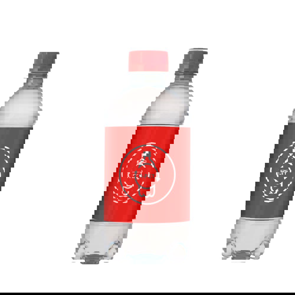 Quellwasser 330 ml mit Drehverschluß - Transparent/Rot