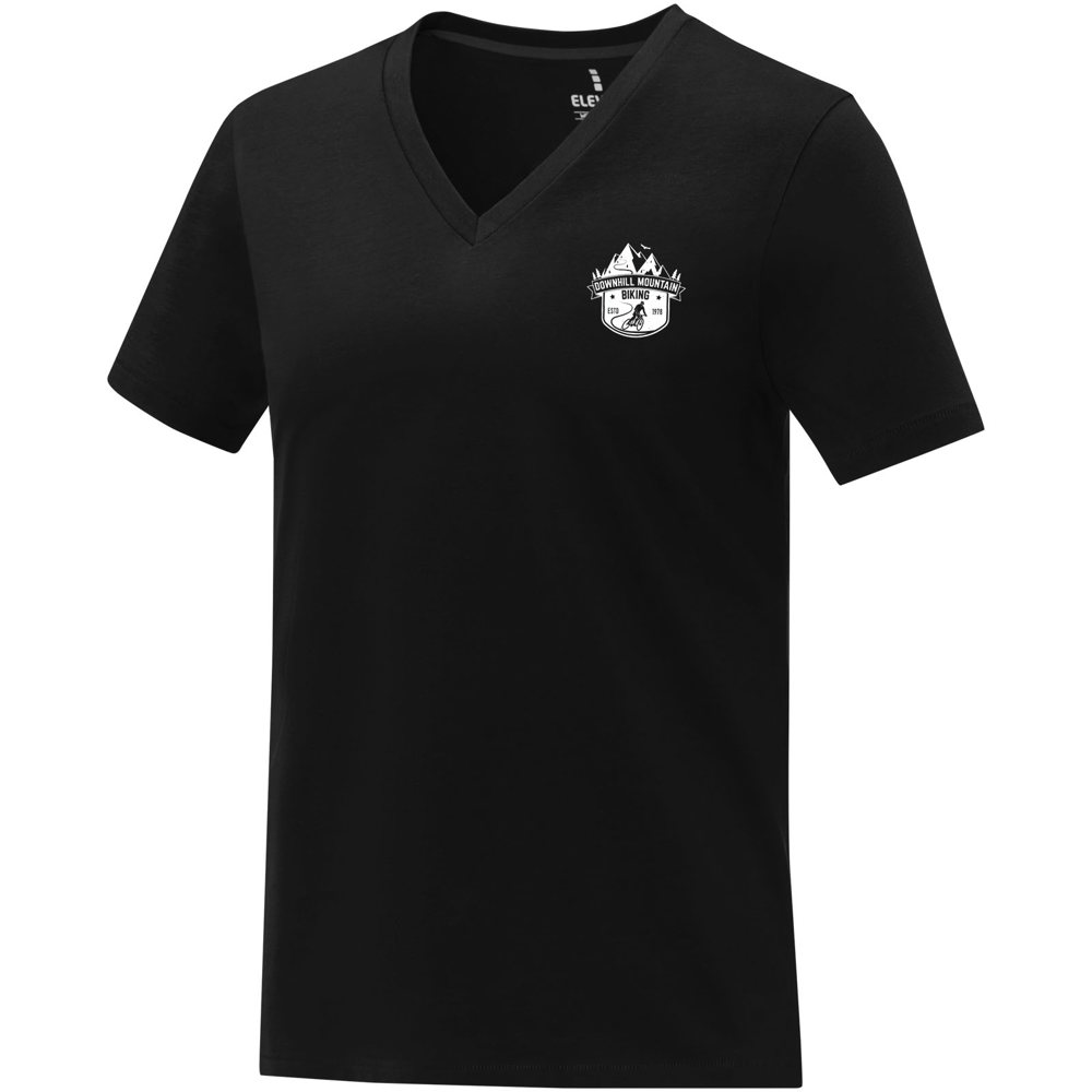 Somoto T-Shirt mit V-Ausschnitt für Damen