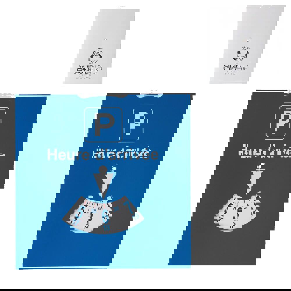 Parkscheibe für Frankreich