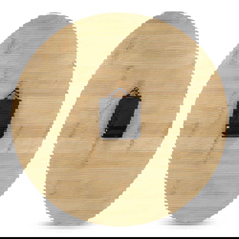 Wanduhr Bambus