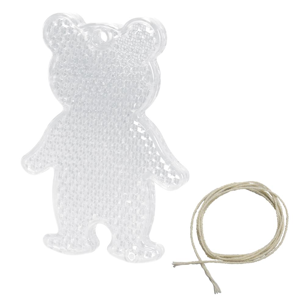 Sicherheits-Reflektor "Bär" - glasklar