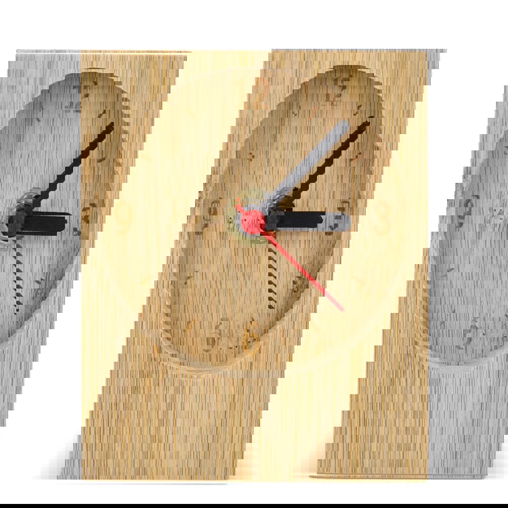 Rechteckige Tischuhr