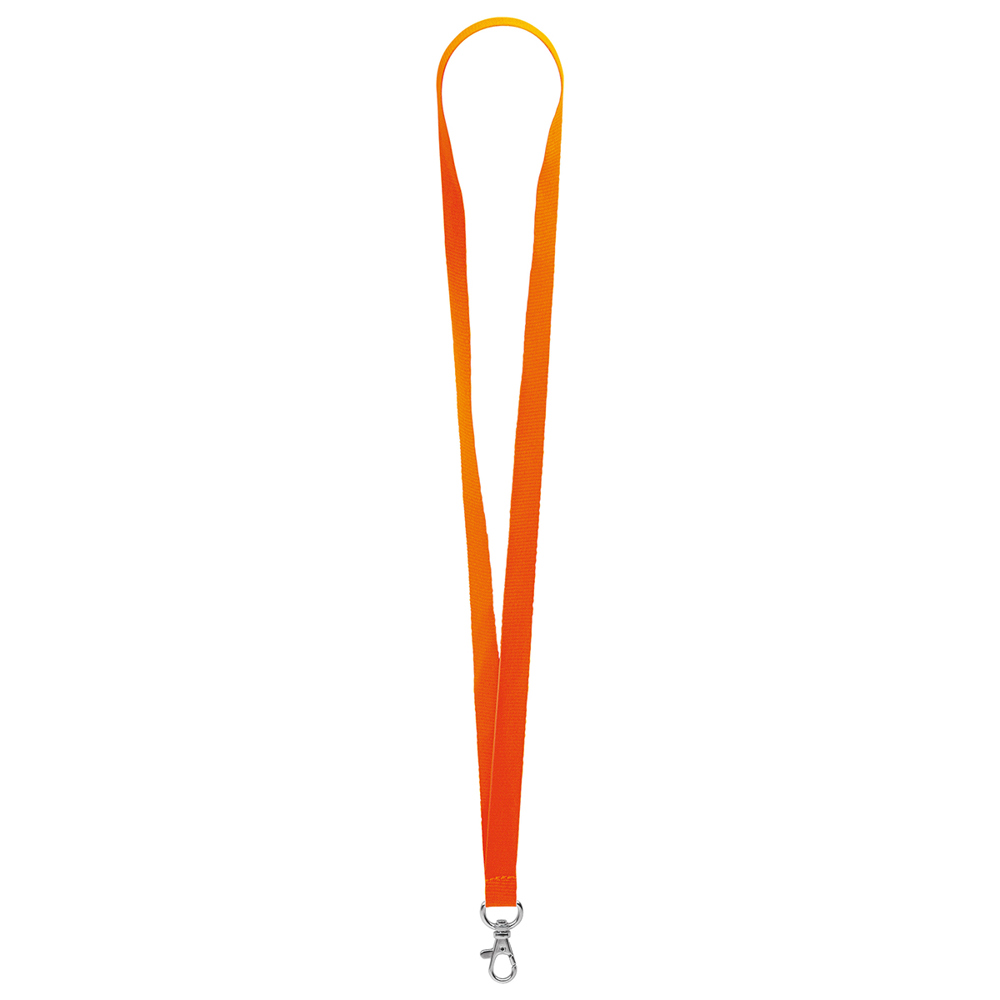 Schlüsselband/Lanyard "Standard" - Orangerot (ca. Pantone 021C)
