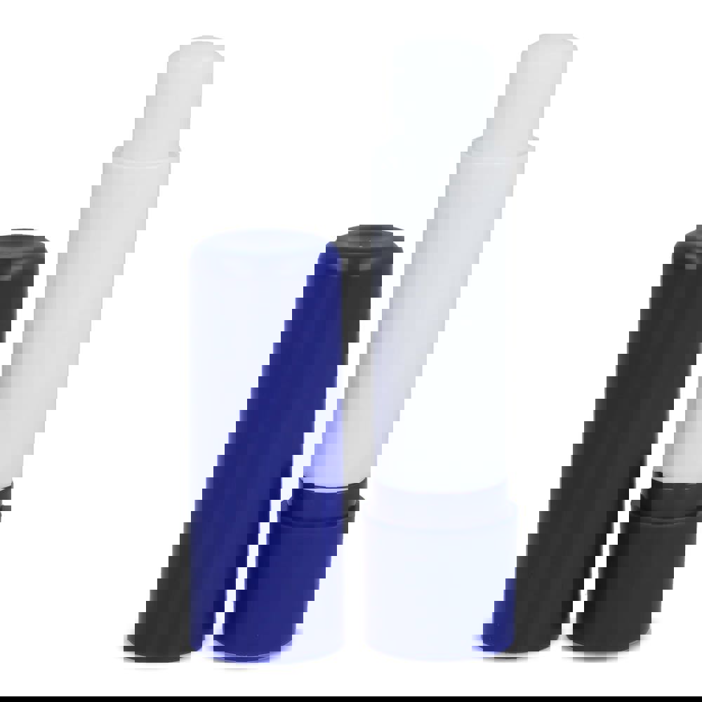 Klassischer Lippenpflegestift aus recycelten Materialien - Blau