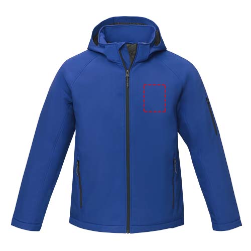Notus wattierte Softshell Herrenjacke