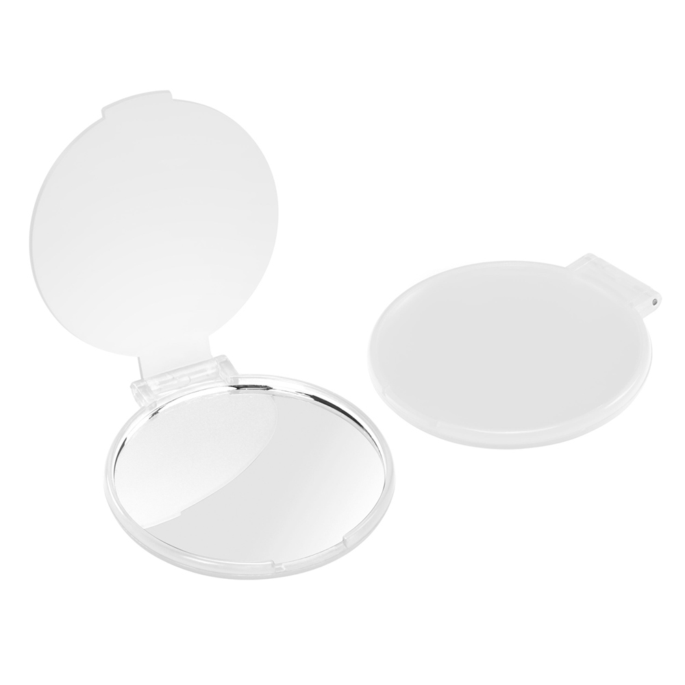 Taschenspiegel, rund - glasklar