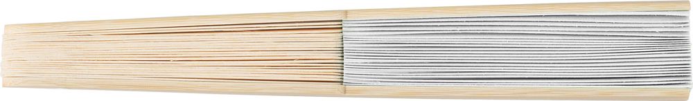 Handfächer aus Bambus Elio - Weiß