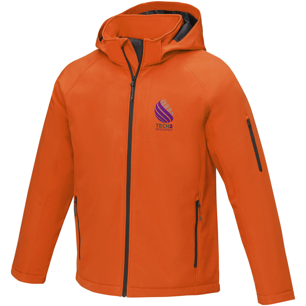 Notus wattierte Softshell Herrenjacke
