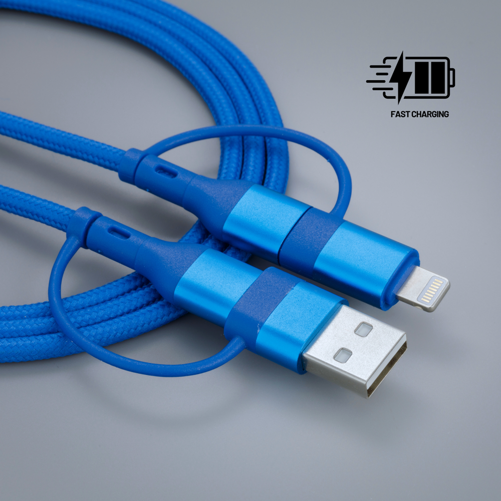 Opti Color Lade- und Datenkabel - Blau