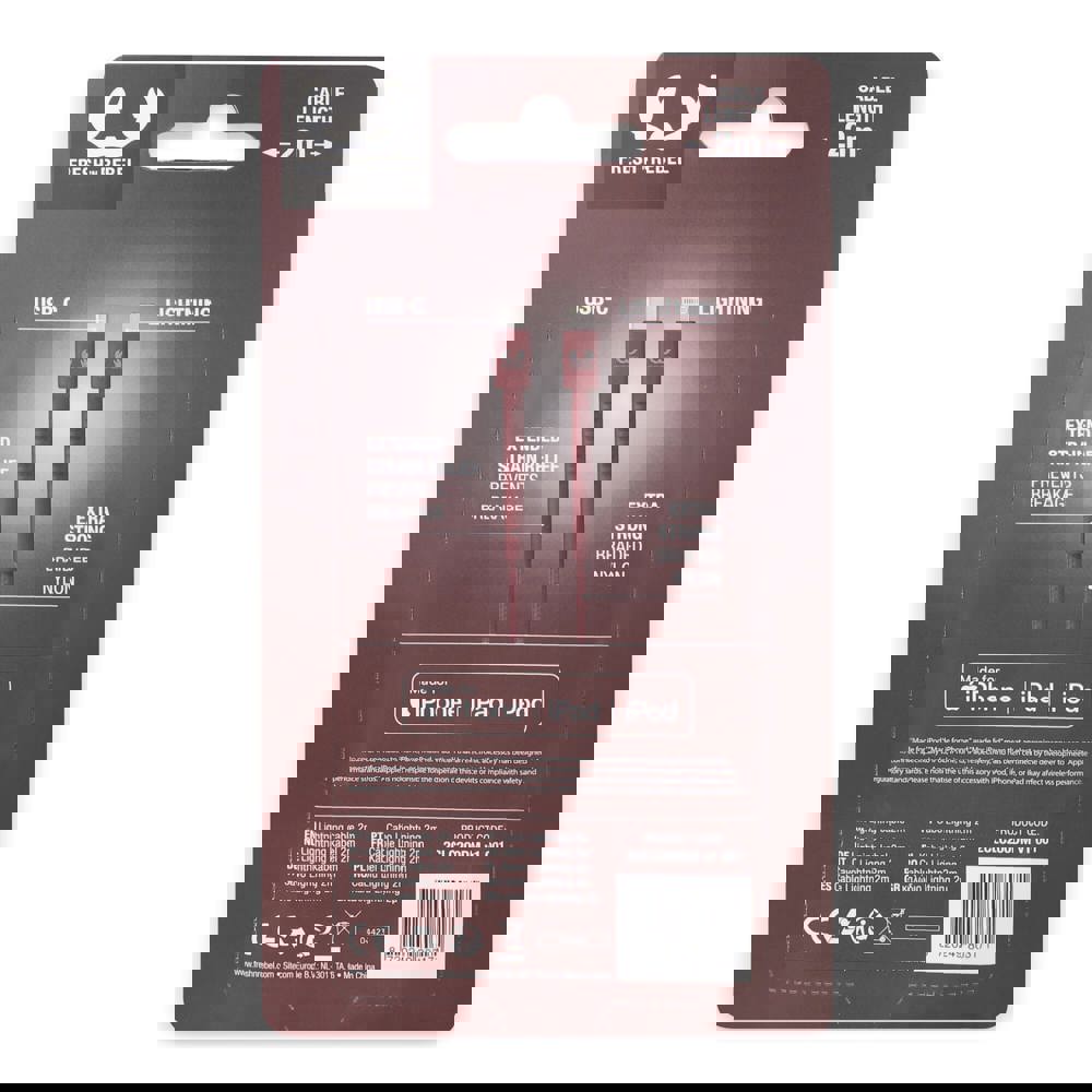 2ULC200 | Fresh 'n Rebel USB-C zu Apple Lightning Kabel 2.0m