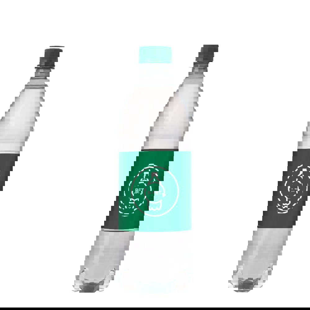 Quellwasser 500 ml mit Drehverschluß - Transparent/Grün