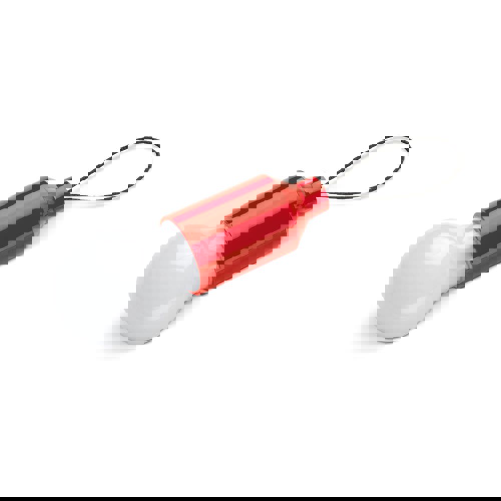 Schlüsselanhänger Glühlampe - Rot