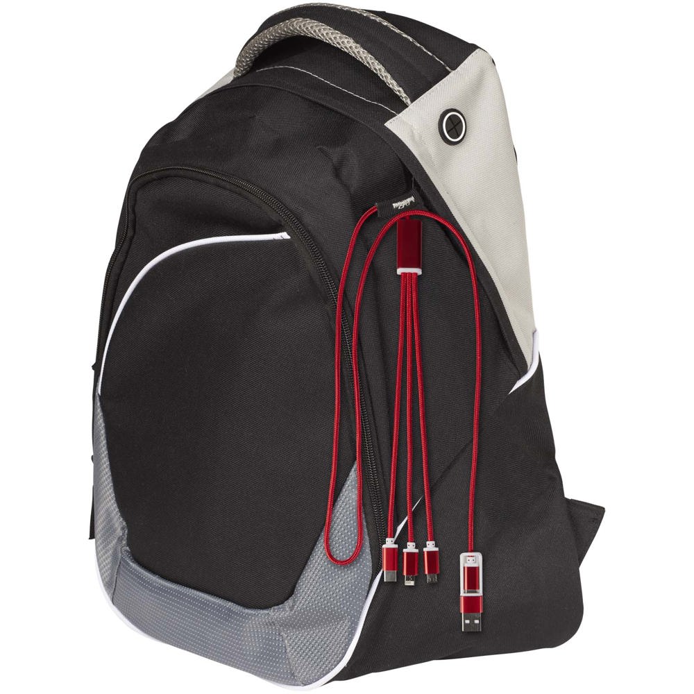 Versatile 5-in-1 Ladekabel aus recyceltem Aluminium