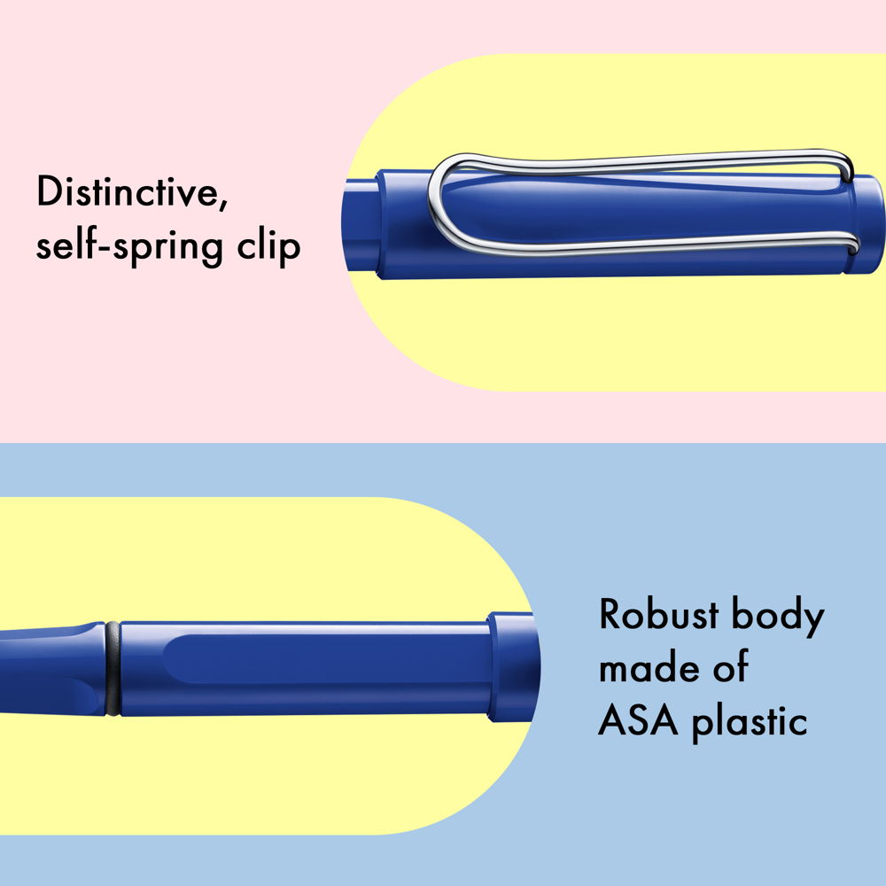 Tintenroller LAMY safari blue