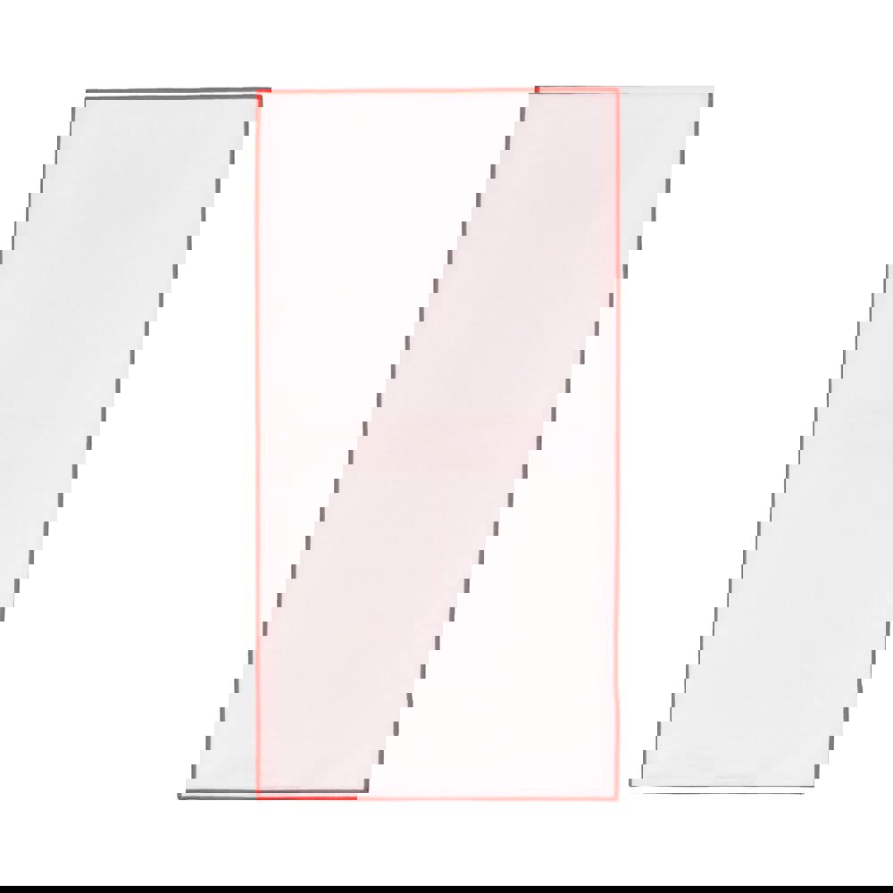 R-PET-Schnelltrocknungshandtuch 40 × 80 cm mit Beutel, Sublimationsdruck.