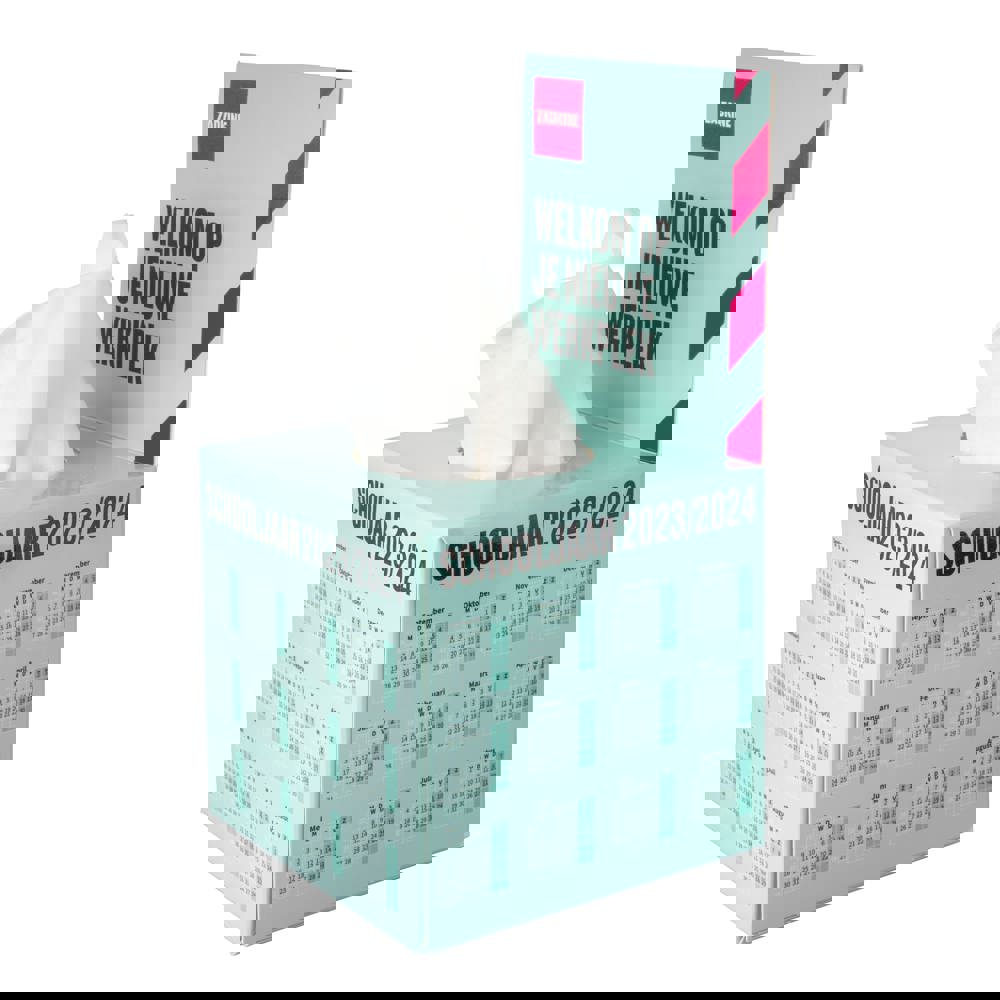 Taschentuchbox mit Klappe