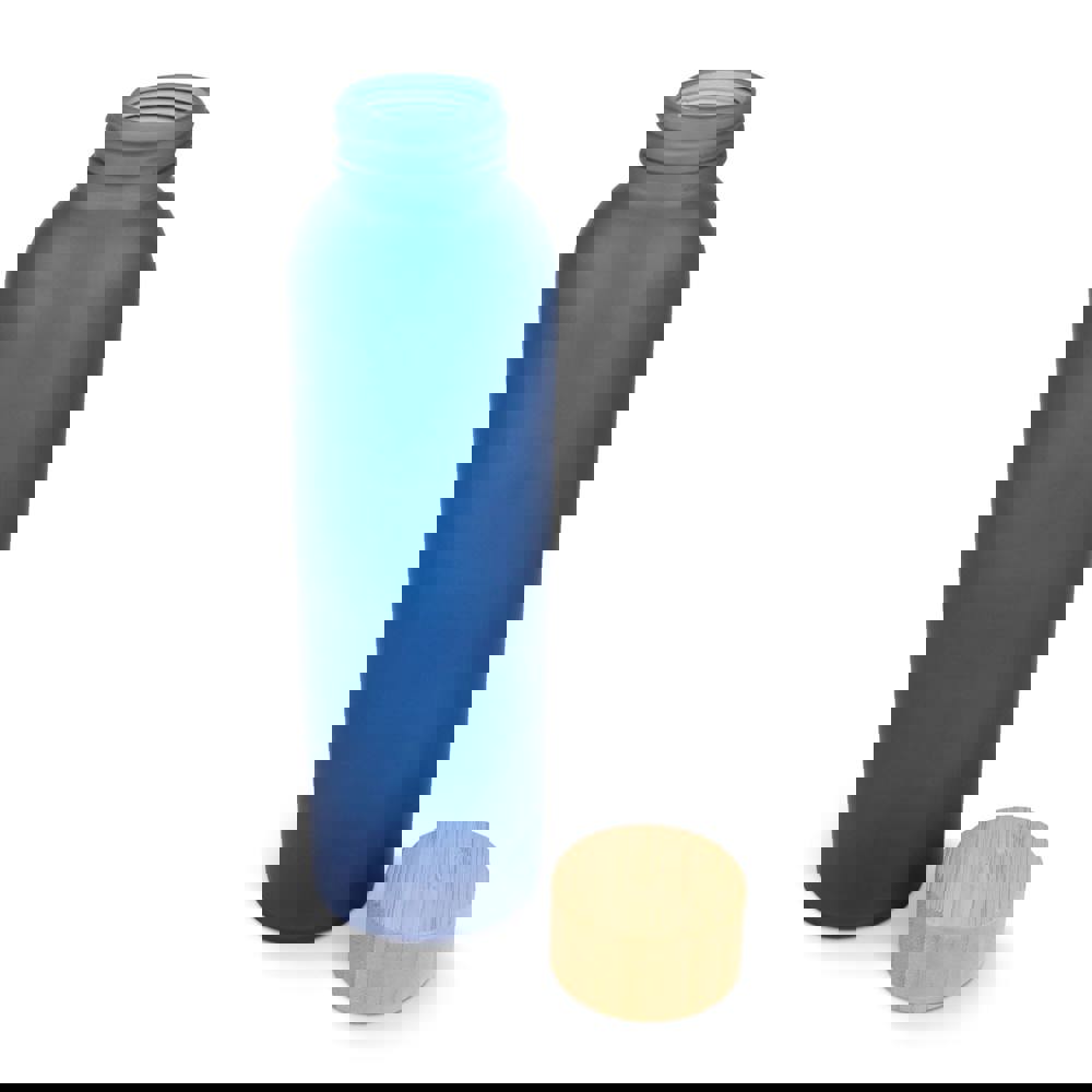 Wasserflasche Glas &amp; Bambus 500ml