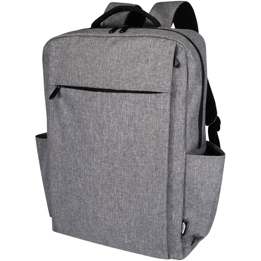Libra 15" Laptop-Rucksack aus recyceltem GRS-Material 15 L - heather grau