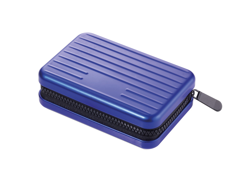 TROIKA Kreditkartenetui - blau