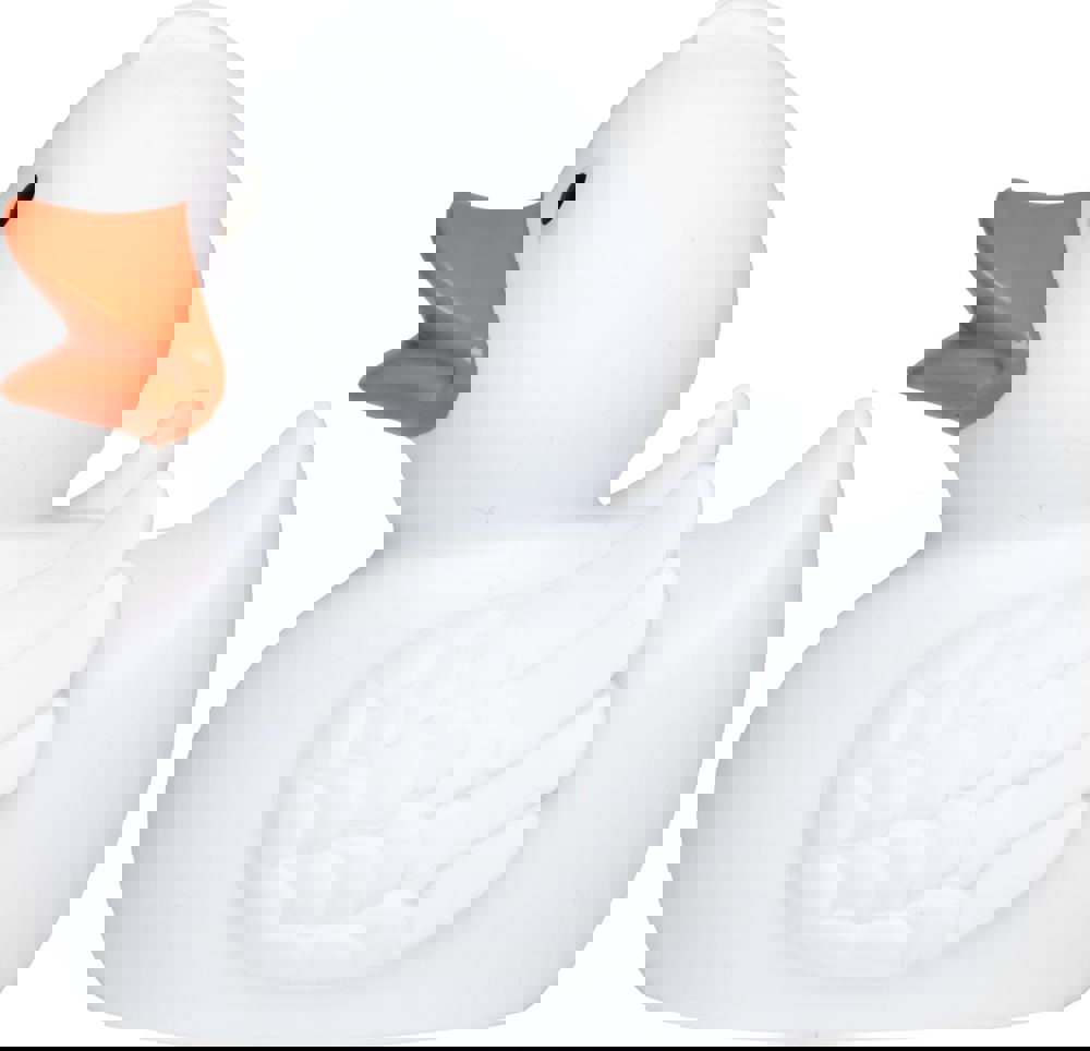 Quietsche-Ente, weiß, 7,5 cm