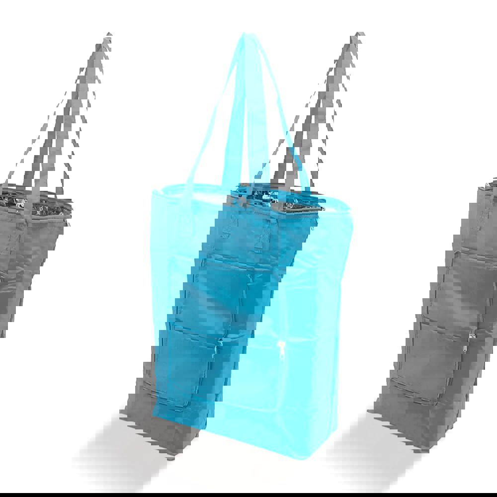 Faltbare Kühltasche - Hellblau