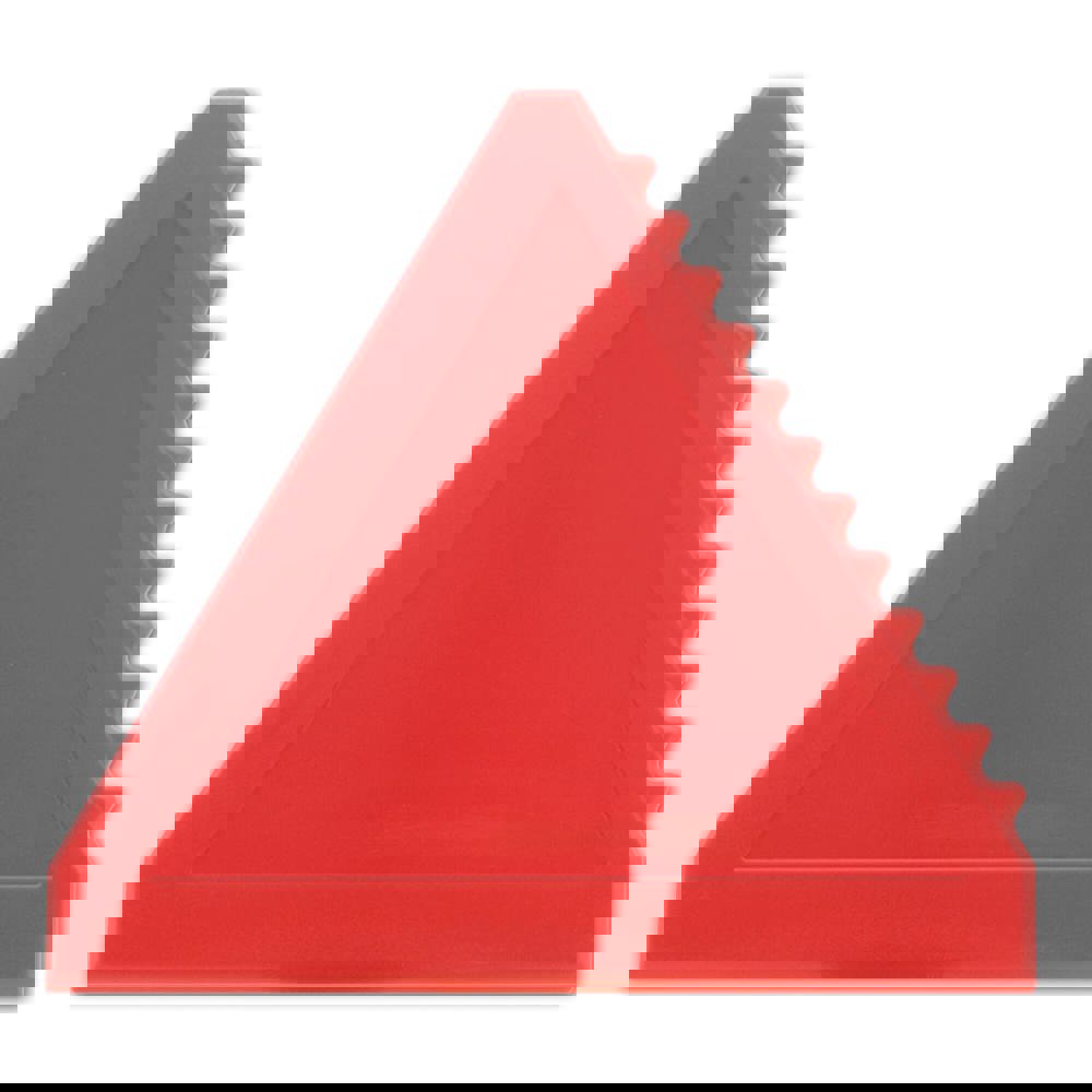 Eiskratzer, Dreieck - rot