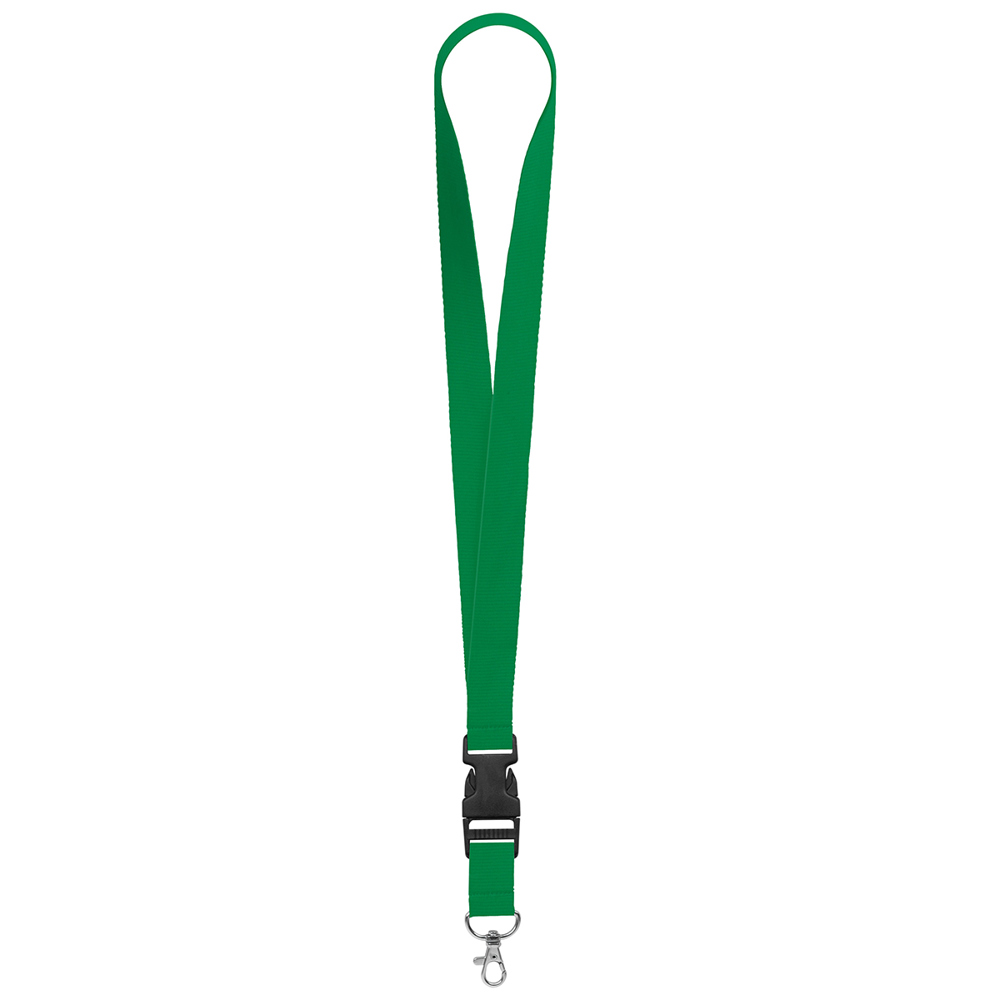 Schlüsselband/Lanyard "Standard" - Smaragdgrün (ca. Pantone 348C)
