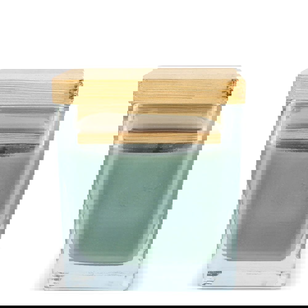 Chakra Kerze auf pflanzlicher Basis im Glasgefäß