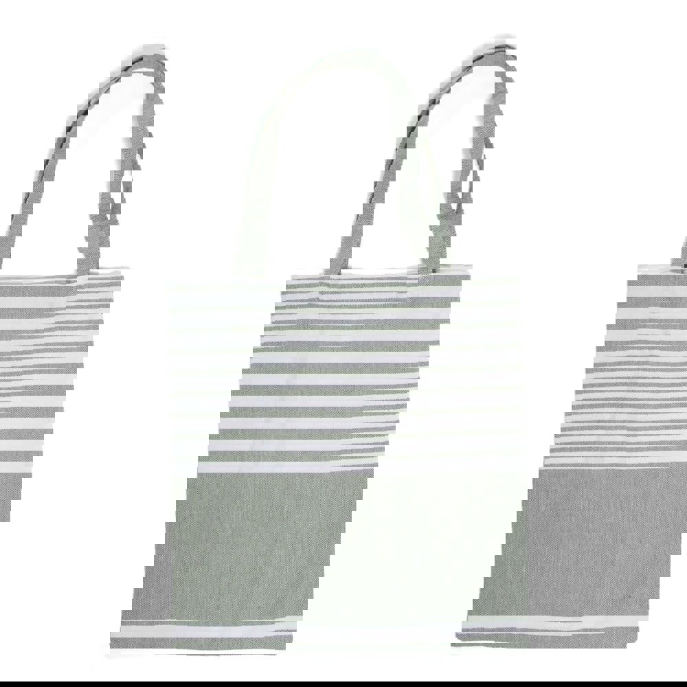 Sagaform Ella Hamam Baumwolltasche 41x38 cm - Grün