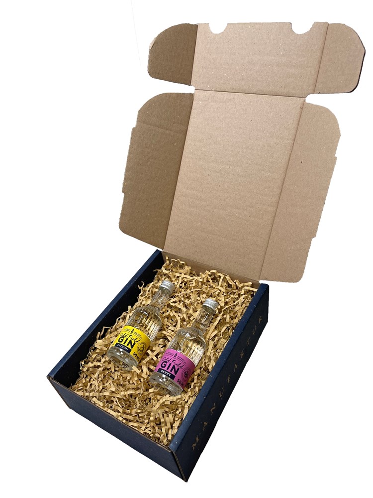 Präsentset Gin "Berry & Citron" 50 ml, 40 % vol.