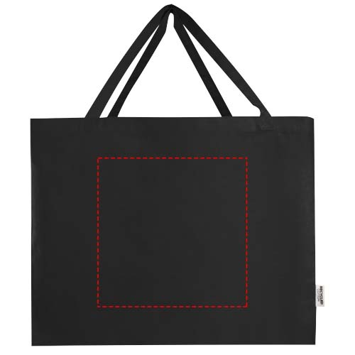 Odessa 220 g/m² Baumwoll Tragetasche aus GRS recycelter Baumwolle 40L