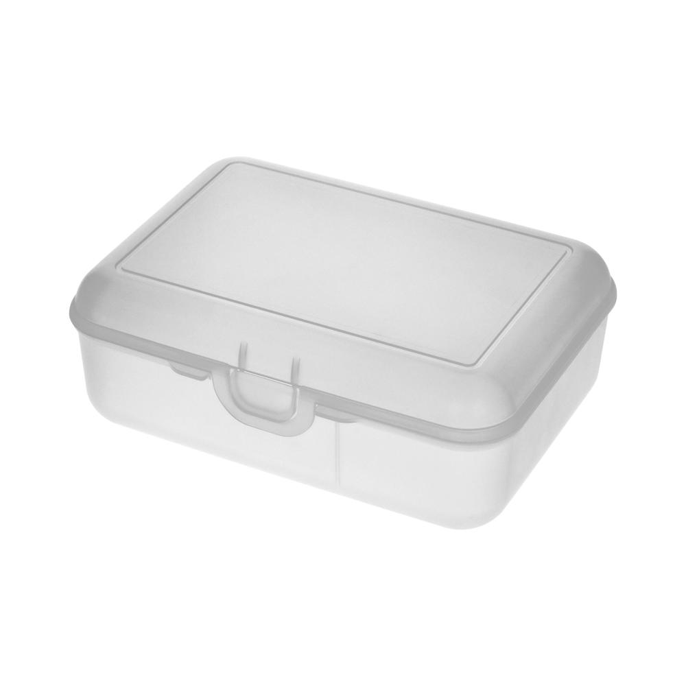 Vorratsdose "School-Box" deluxe, ohne Trennschale - transparent