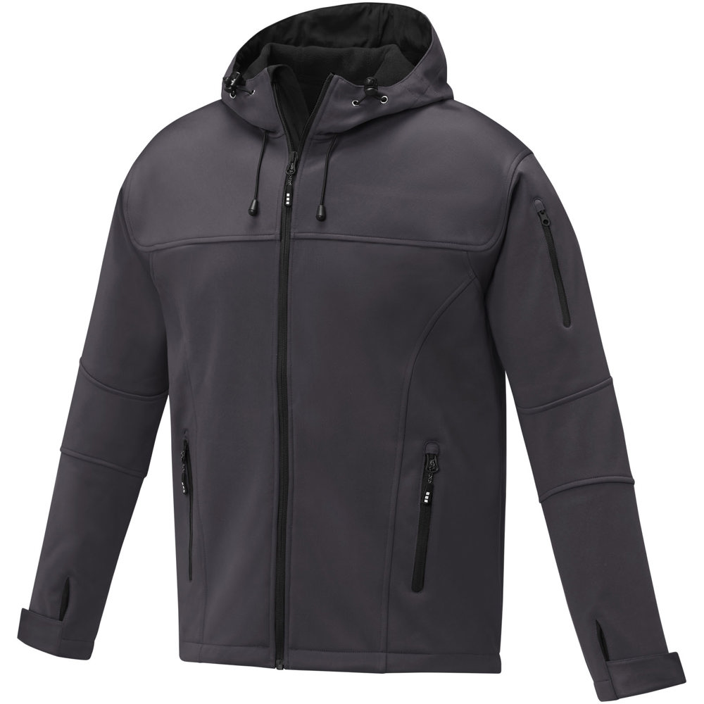 Match Softshelljacke für Herren - storm grey