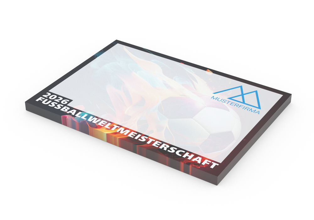 WM-Haftnotiz Motiv Fußball-WM 2026