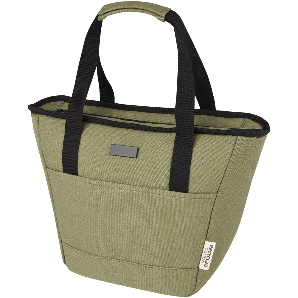 Joey GRS-recycelte Canvas Lunch Kühltasche 6 L für 9 Dosen - olive