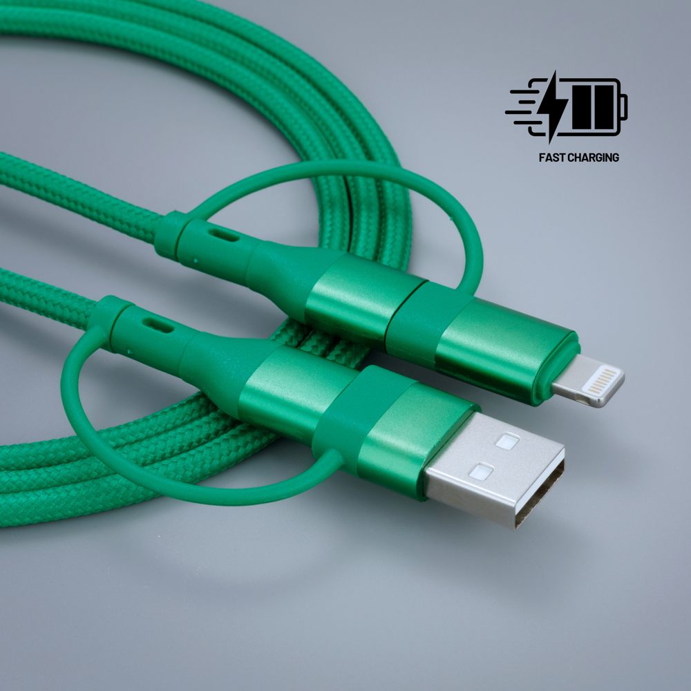 Opti Color Lade- und Datenkabel - Grün