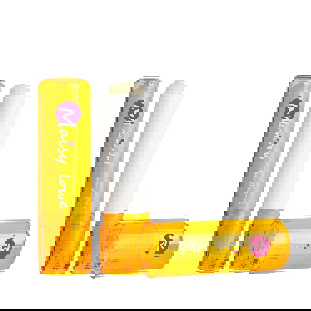 Lippenpflegestift - Warm gelb poliert