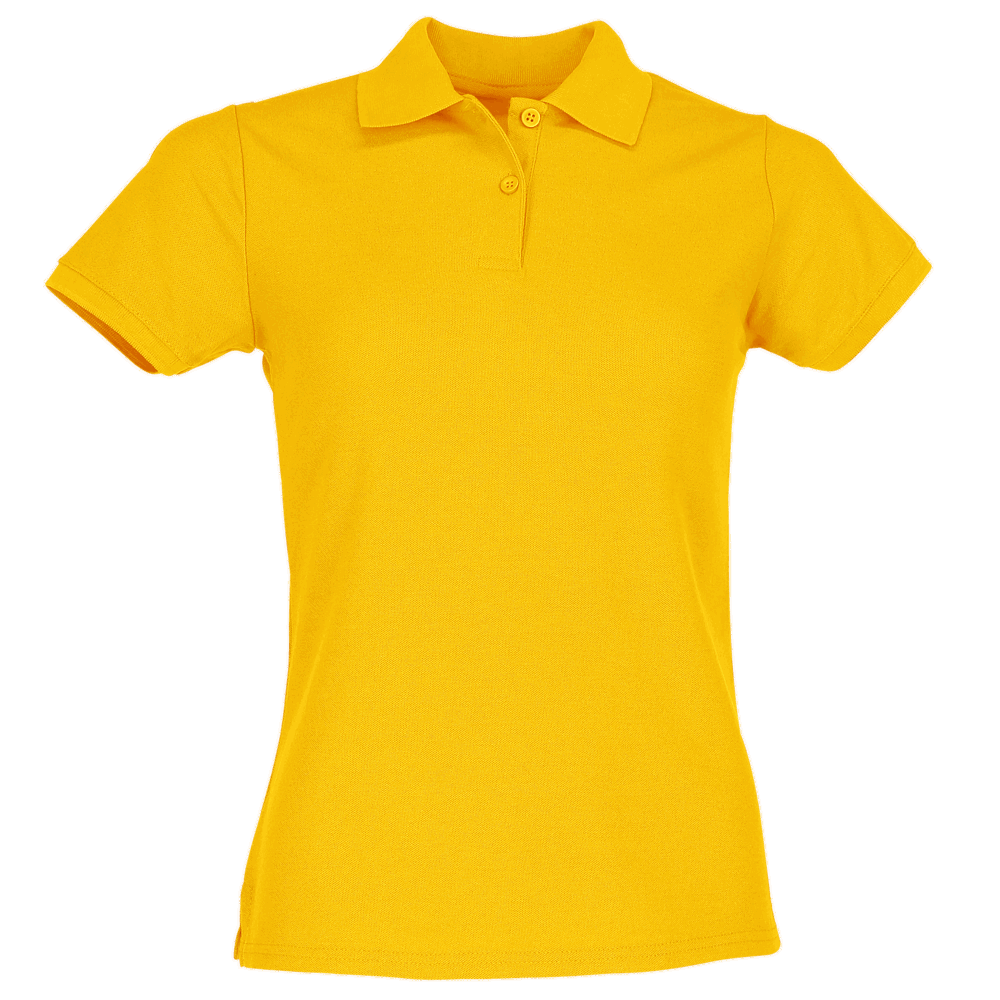 632120 - Ladies 65/35 Polo - sonnenblumengelb