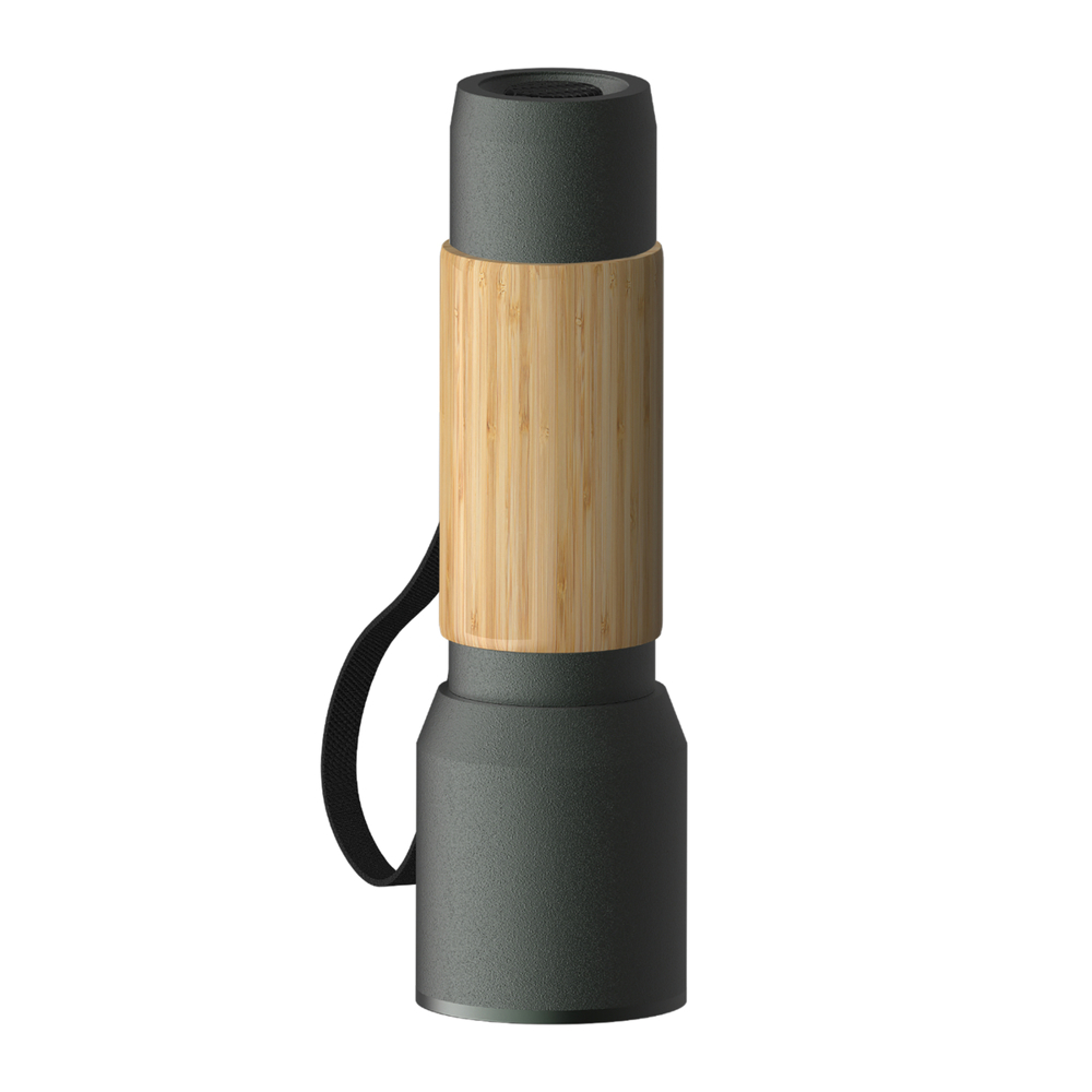 Taschenlampe REEVES-myFLASH 300 - anthrazit, braun