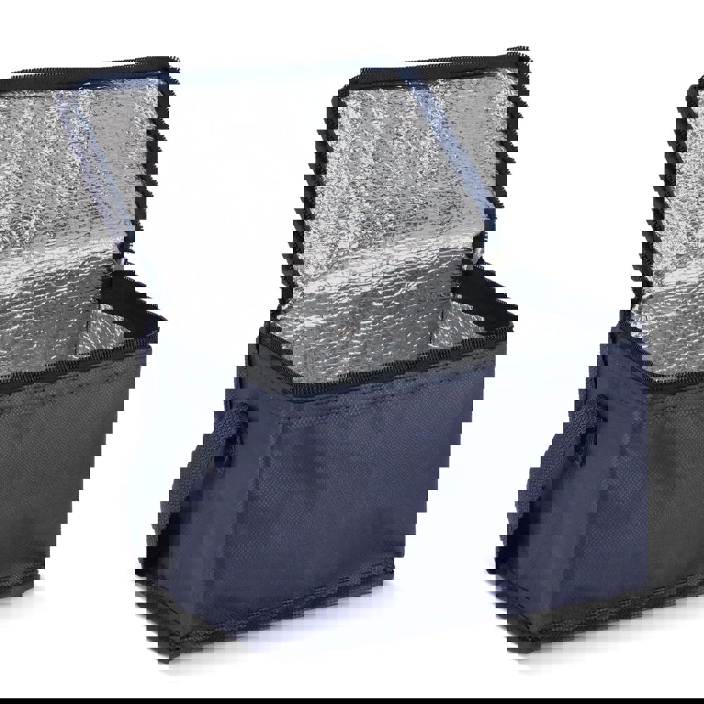 R-PET 6 Dosen-Kühltasche Non Woven 20x 13 x 12,5cm 75g/m²