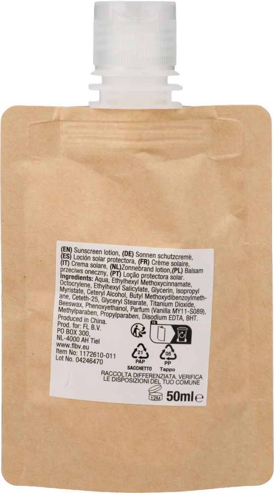 Papiertüte Sonnencreme Kyle