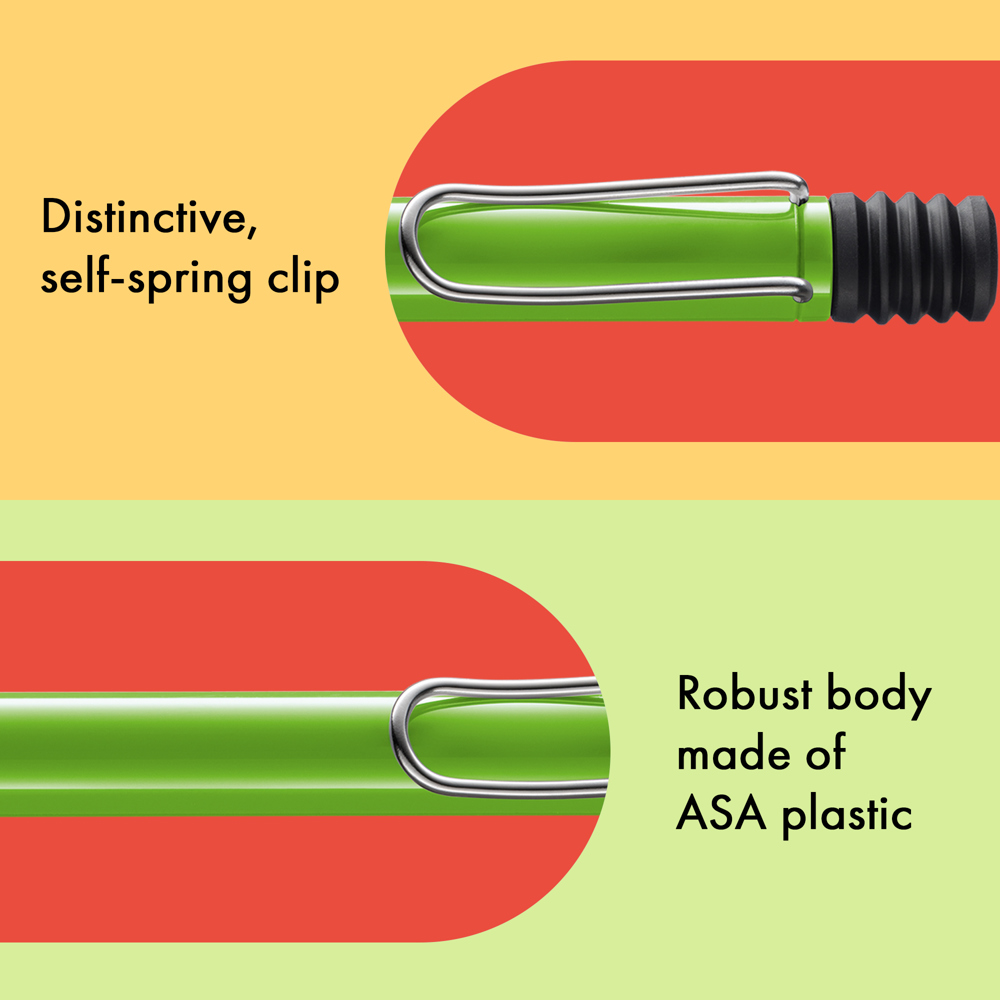 Kugelschreiber LAMY safari green