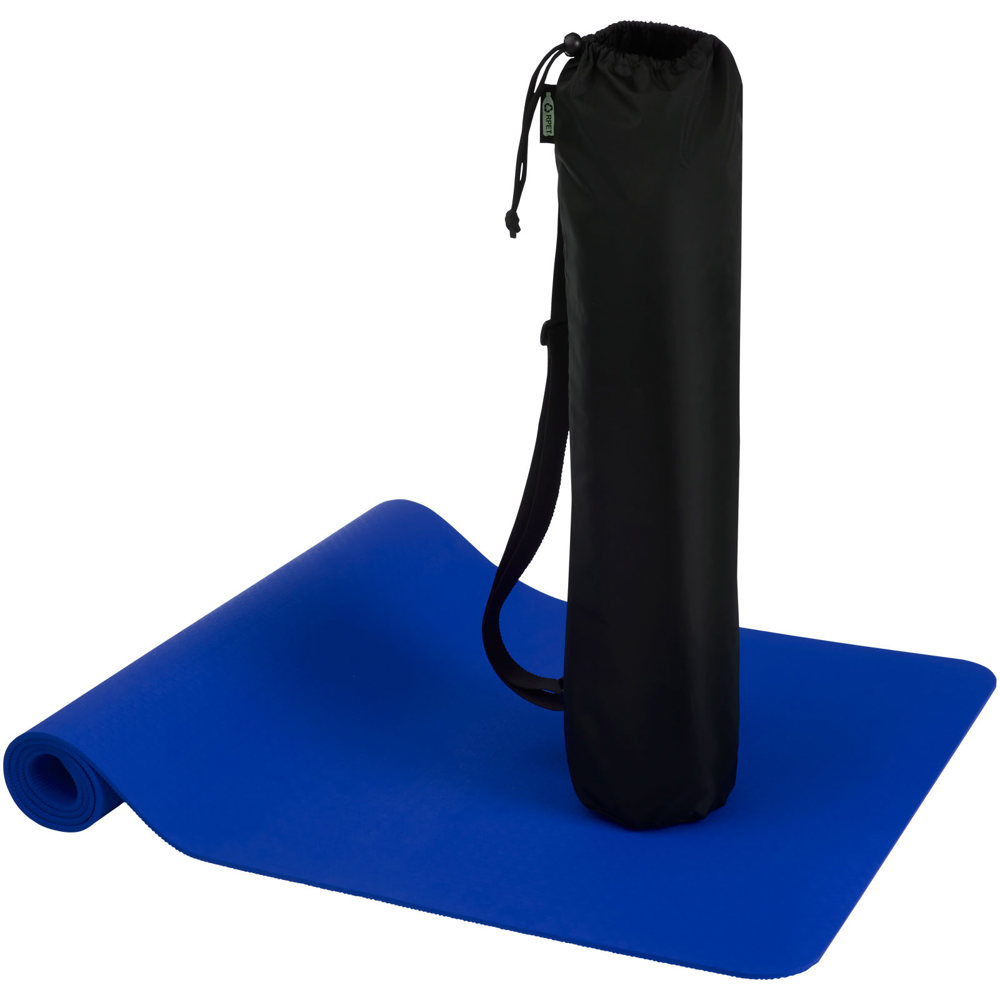 Virabha Yogamatte aus recyceltem TPE - blau