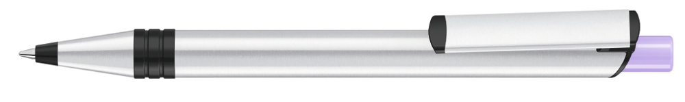 RECYCLED PET PEN ALUMA - hellviolett